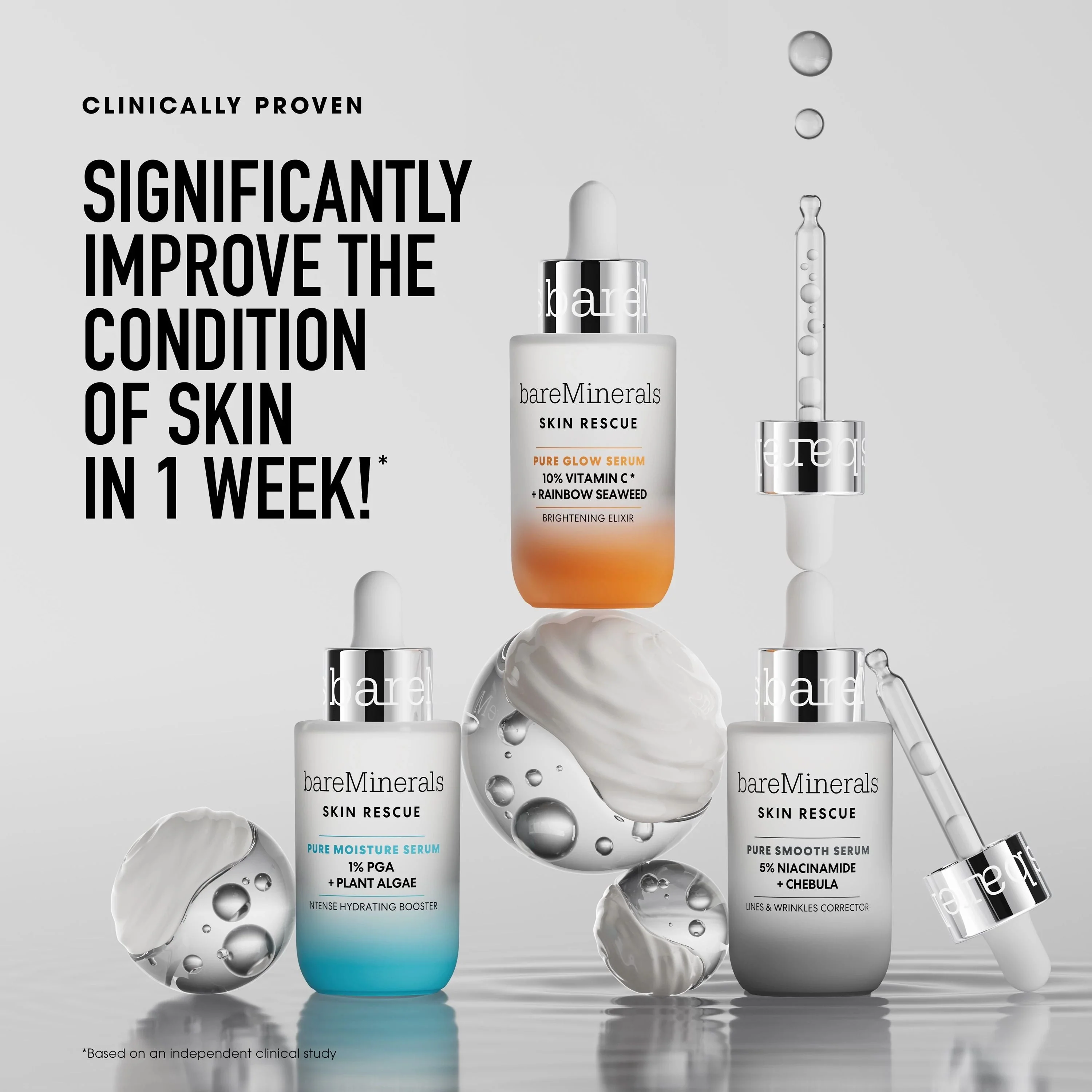 SKIN RESCUE Pure Smooth Serum with 5% Niacinamide and Chebula - Image 8